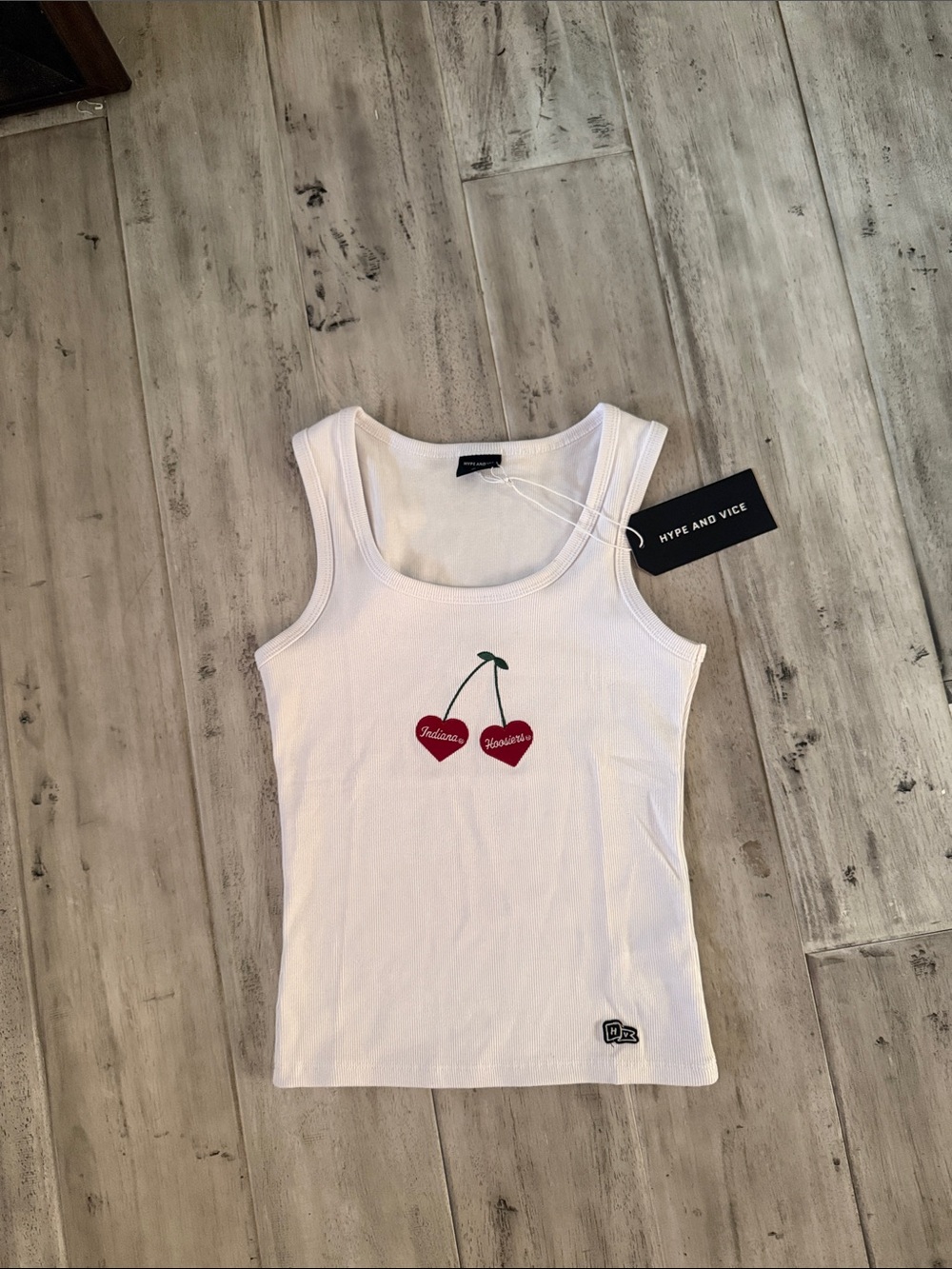 New with tags indiana university cherry tank top